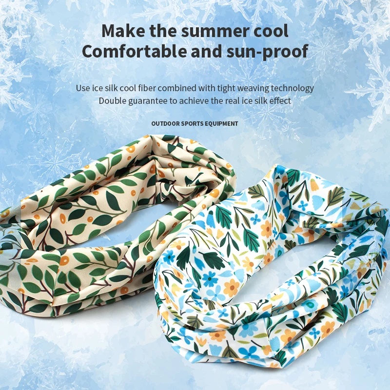 Kids Cooling Ice Silk Neck Gai - Kids Face Mask recension och pris