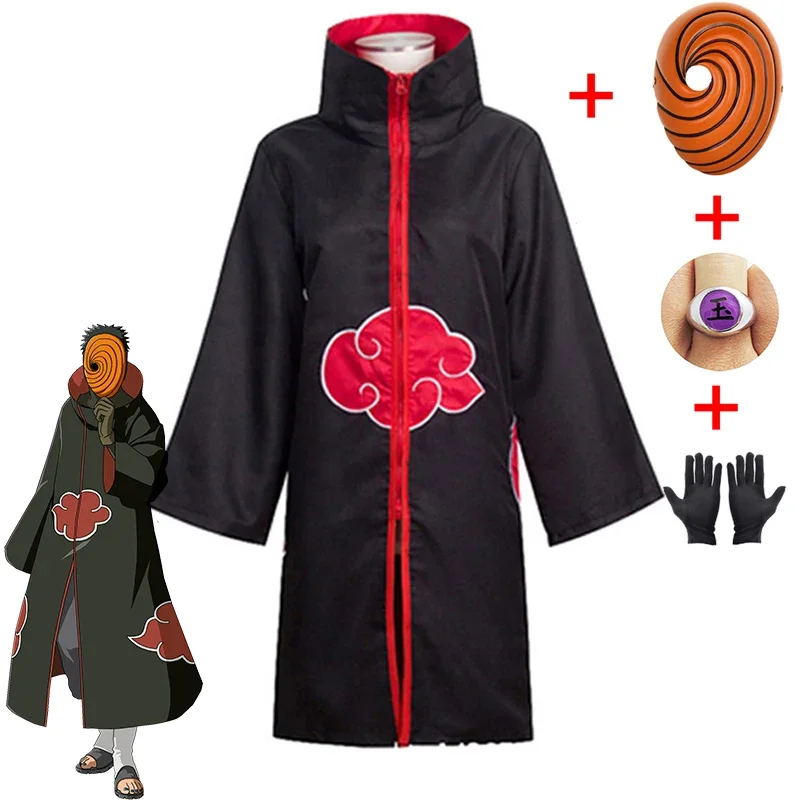 Anime Obito Cosplay Costume fo - Kids Face Mask recension och pris