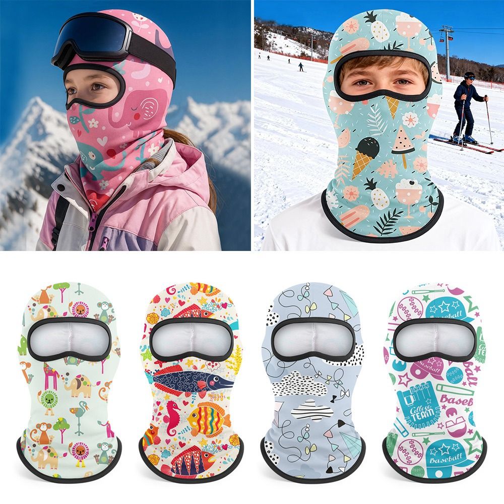 1/2/3PCS Children Balaclava Wi - Kids Face Mask recension och pris